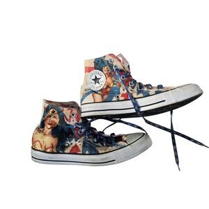 Converse Wonder Woman Hightops Unisex Mens 6